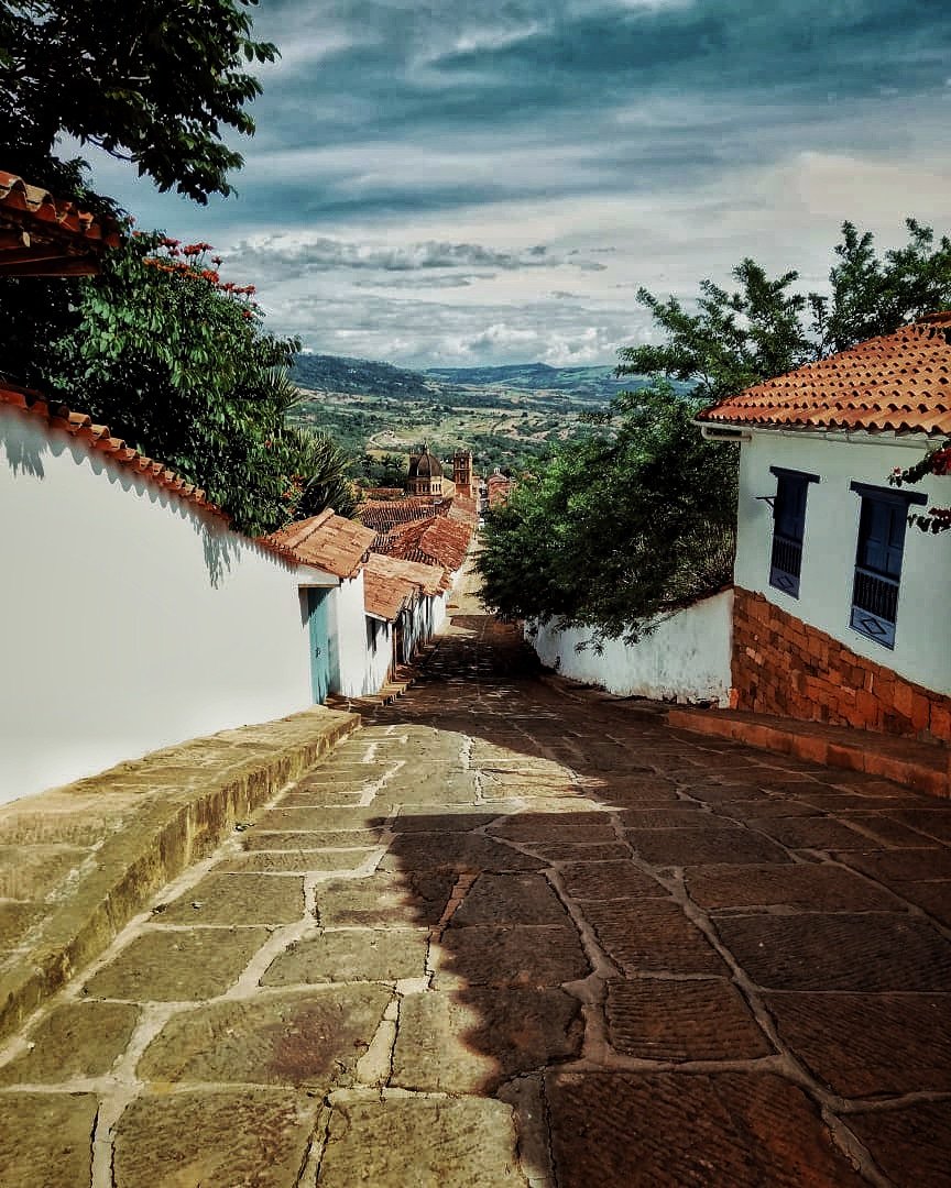 A pasear por Barichara #YOVOY.  Simplemente espectacular. 📷 Sara Grimaldos.