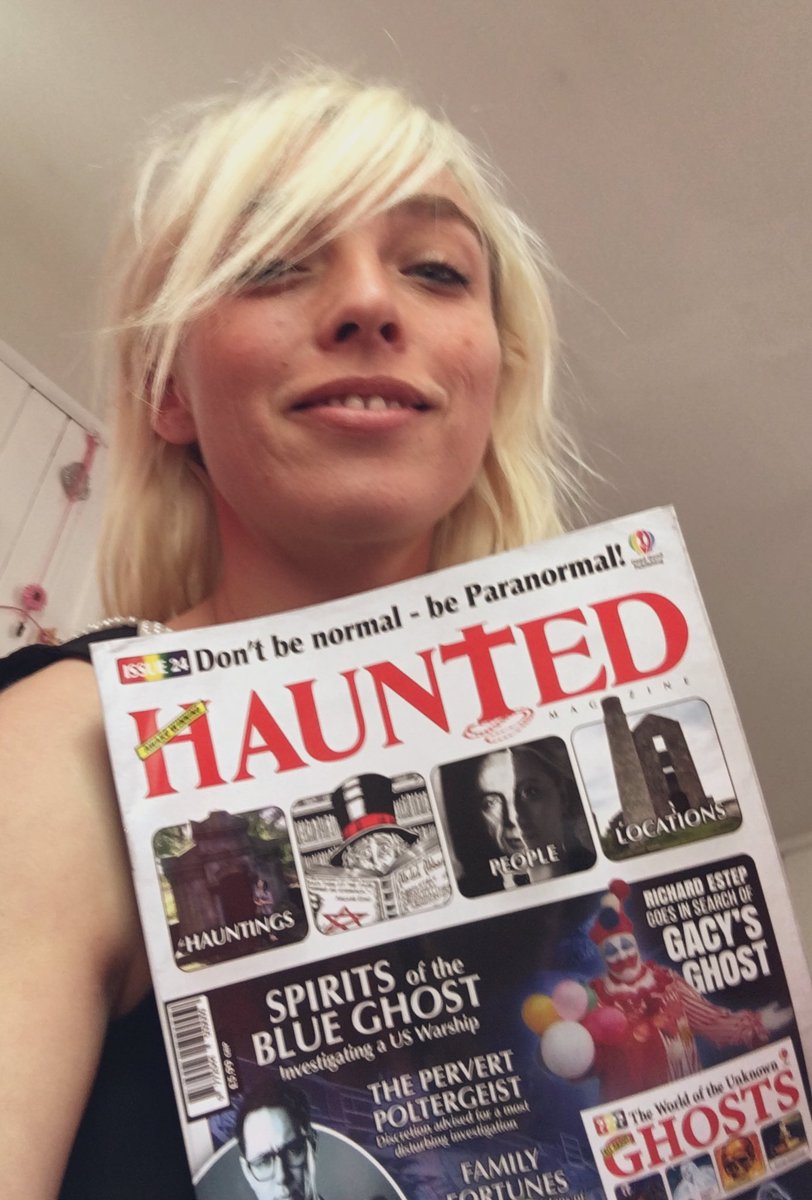 sandylakdar's tweet photo. Thanks to @hauntedmagazine and the crew for the gift from UK ~ Love from Paris 👻😉💕😎 Don’t be Normal ~ Be Paranormal 🔮🖤📖🇬🇧 https://t.co/gFUcS6zf6S