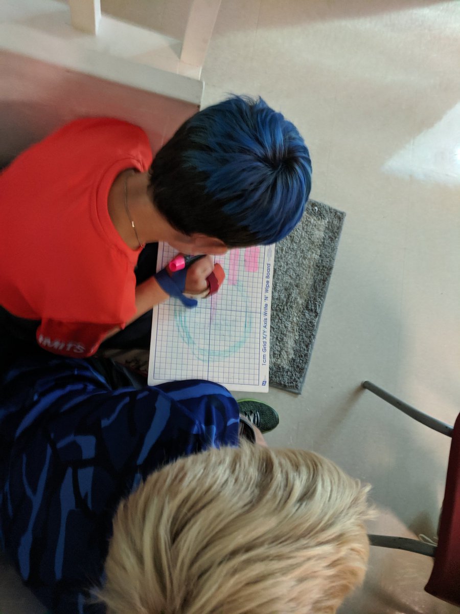 MRSAGOSTINIOCT's tweet photo. Working on our #collaborationskills today in grade six. Both classes meet today to launch our year of #math. We spoke about #primeandcompositenumbers and used grid paper and square tiles to create arrays to determine prime and composite numbers. #ocsbmathup @StLukeNepean https://t.co/5FHvyG6EPe