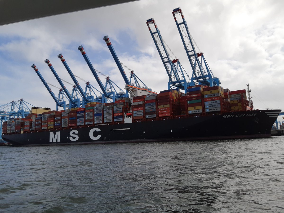 Vandaag goed werkbezoek gehad van <a href="/NLatEU/">Netherlands at the EU</a> aan <a href="/HavenRotterdam/">Havenbedrijf R'dam</a>. Goed gesproken over Europese uitdagingen en natuurlijk genoten van de haven met oa #MSCGülsün