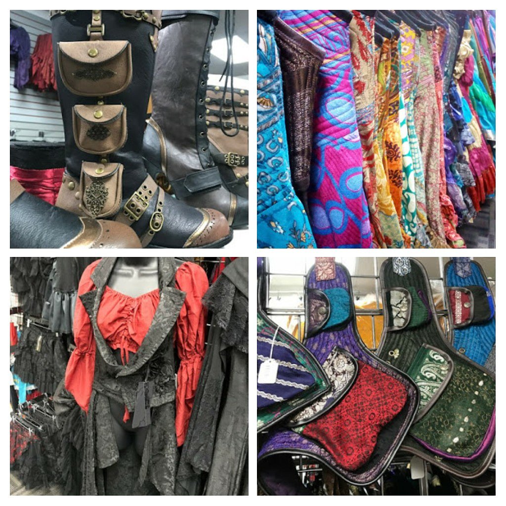 Dannystrixkix's tweet photo. FAIRE: Are you headed to work? Or to play? We've got brand new designs to make you stand out and be the talk of New Market Village! 👢 ☠️ 👑 https://t.co/lSypAcZ1Sc