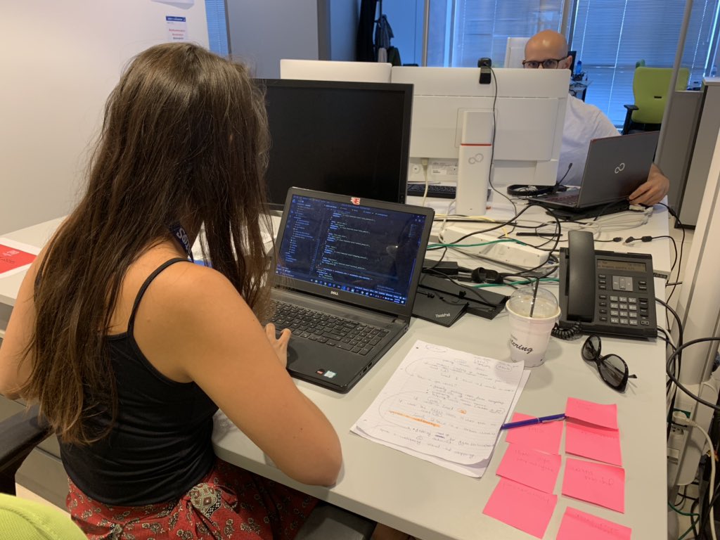 mariettamik's tweet image. A 2-days Hackathon has already started in Athens @Atos: Innovation, Fun, Coding, Energy, Effort, Dedication - we have EVERYTHING we need and we enjoy it!!
#aGReatHackathon #hackculture #Atos #innovation