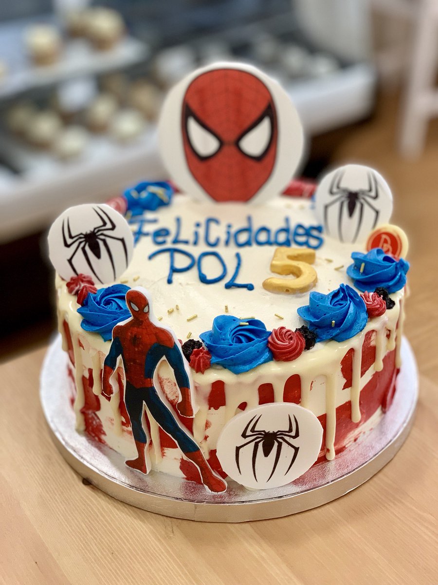vacío monitor código postal Pasteleria Daily on Twitter: "Pol cumple 5 años y quería celebrarlo con su  suerhéroe favorito, Spiderman 🕷 Visita nuestra web:  https://t.co/AZgF8uvdVz #food #foodinbcn #bakery #pasteleriadaily #cake  #cakelove #bakeryinbcn #cakelove #barcelonafood ...
