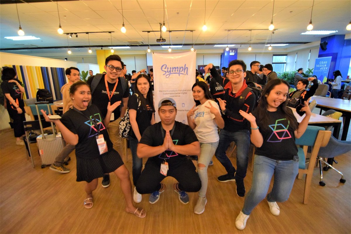 symphco's tweet photo. #SymphRepresent for the UXPH last Saturday - the first in Cebu! π
It was a great experience to meet and learn from talented designers in the community. β¨ Also, congratulations to the winners of our giveaway shirts and stickers! π
#design #community #UXPHRoadshow https://t.co/ZFiJwhFkl2