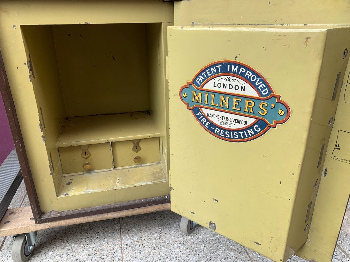probablyhaveit's tweet image. #VintageSafe If you need a safe for your cherished items, this solid iron vintage safe with ornate brass detailing and intricate floral motifs is pretty special. f you have treasure to store, we have the key!🔑We can deliver, give us a call for details.📞 #Cookstown #NIreland