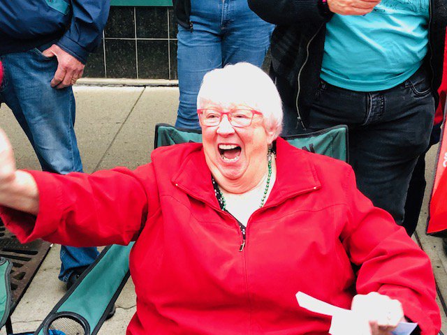 SaintBrigid_yyc's tweet photo. Great pics from the @calgarypride parade. #saint_brigids #calgarypride #LoisSzabo #kevinallen #ourpastmatters #allarewelcome #loveislove #yychurch #womanpriest #clubcarousel #yyc #yycpride https://t.co/wS0tSxtf8q