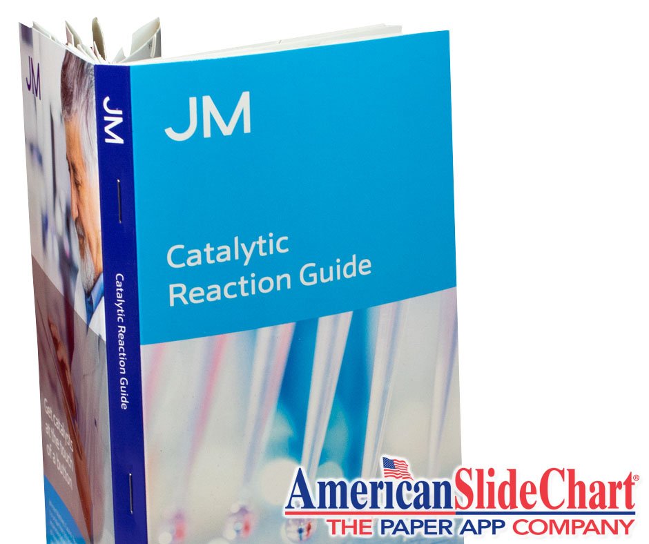 ascpgchart's tweet image. Johnson Mathey came to us to help create a Catalytic Reaction Guide. This multi-pocket slide chart holds a wealth of information about catalytic reactions, the chemicals used to produce them, and the 106 equations involved. americanslidechart.com/custom-print-c… #slidechart #marketingtools