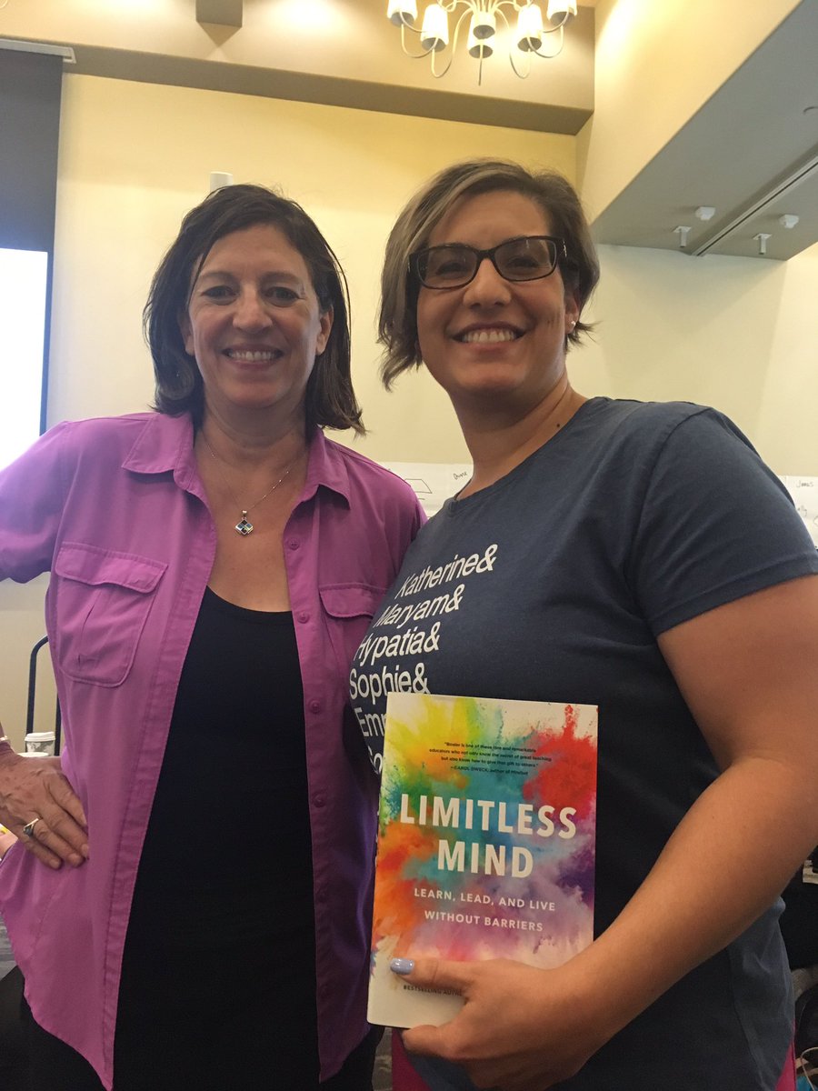 Not only did I get to go to the Mathematics Leadership Summit at Stanford, I was able to get a picture with Jo Boaler and she graciously signed my copy of her new book! Perfect timing for my #mathgals T as well. So many good things in one day 😊
