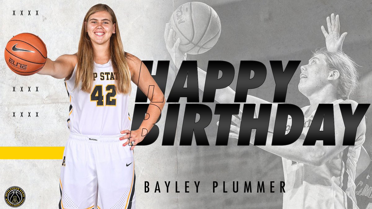 AppStateWBB's tweet image. Join us in wishing @BayleyPlummer a Happy Birthday! We hope you have a great day Bayley! 🎉🎁👏