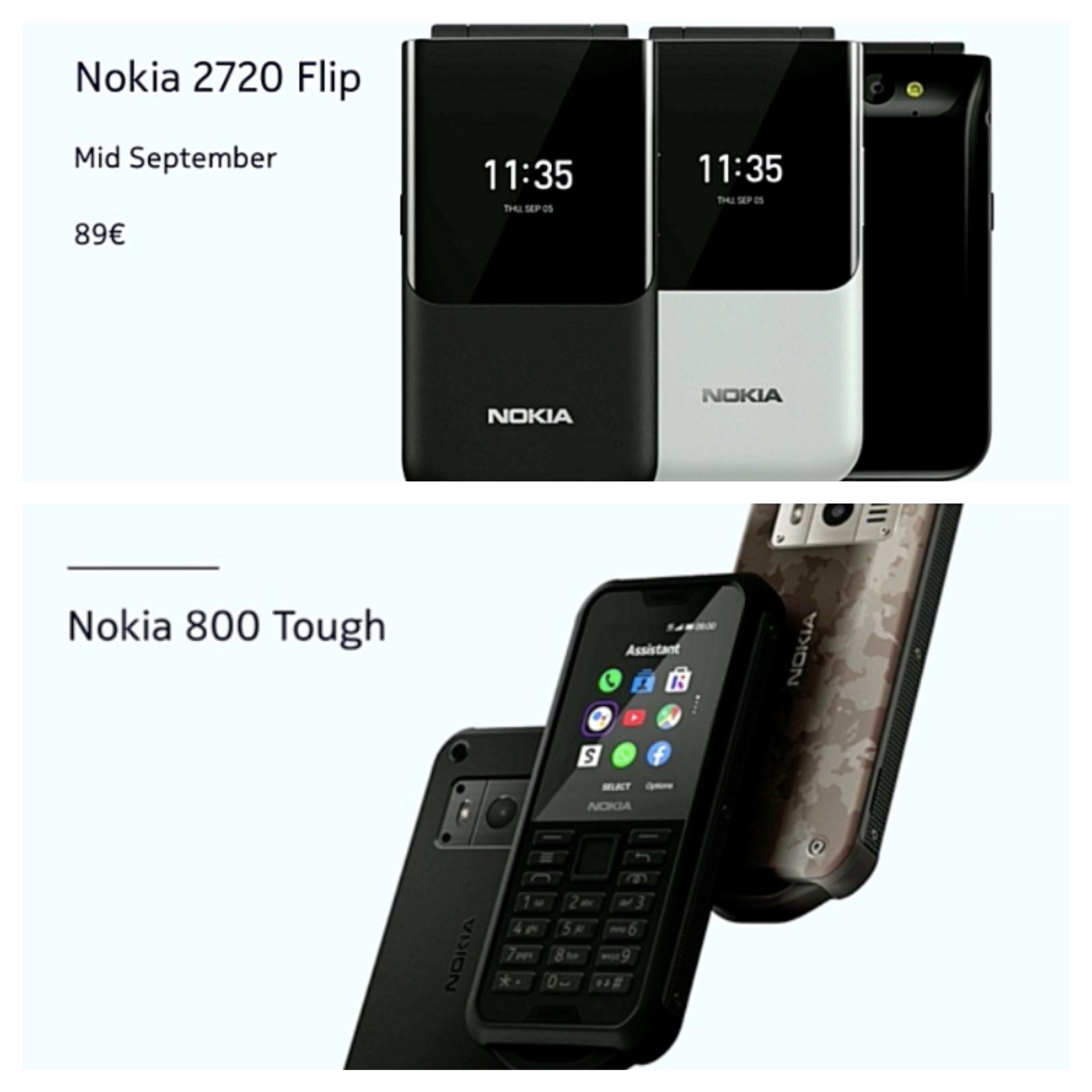 Kaios Technologies On Twitter New Additions To The Lineup Of Kaios Powered Devices Announcing With Hmdglobal Again Of The New Nokia 2720 Flip Inspired By The Legendary Nokia Flip Phone And Nokia 800 Tough