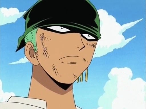 Zoro wearing Durag PNG Image