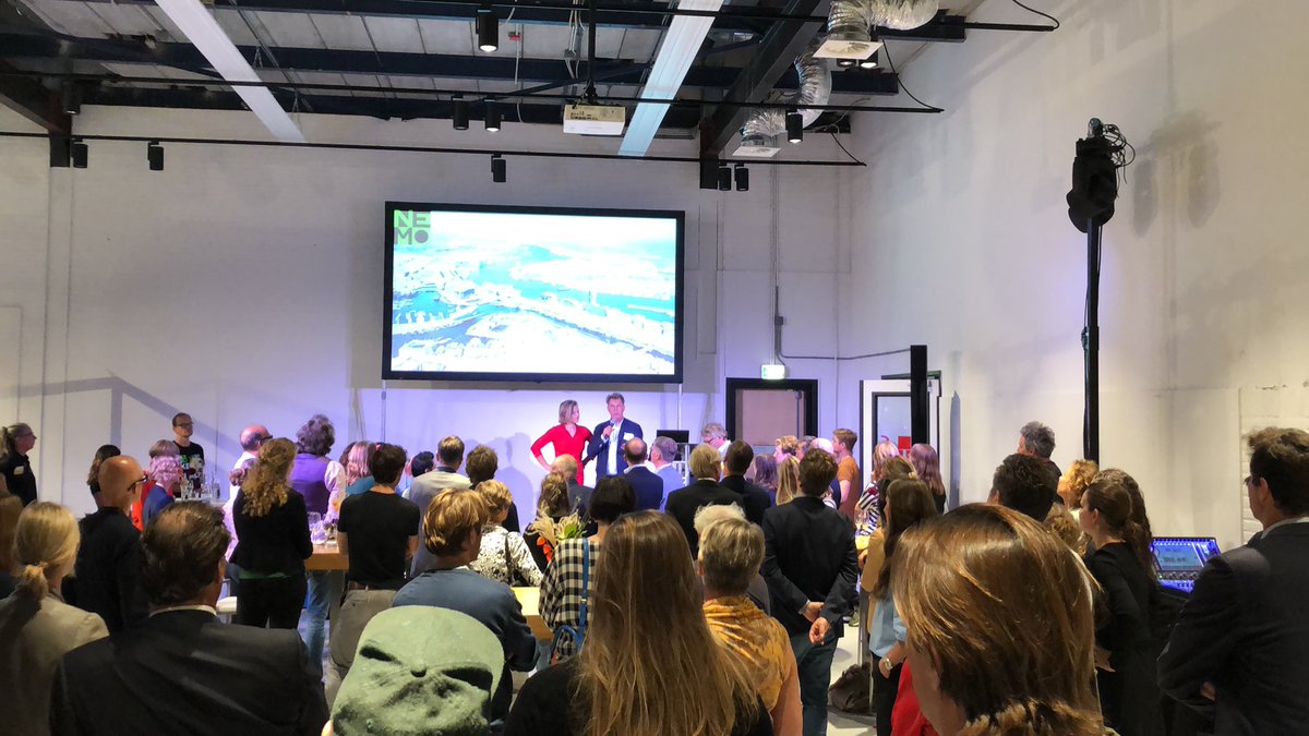 Leuke opening van Nemo studio bijgewoond.