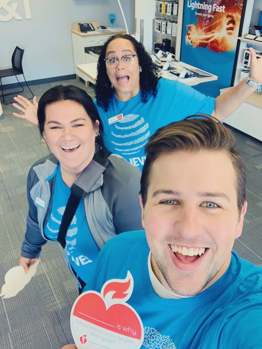 Ready for the day! Bring on the AHA donations ❤️ <a href="/Jason_Ziemba/">Jason Ziemba</a> @AlexisBatesGLM @gman12351 <a href="/TomMonahan10/">Tom Monahan</a> <a href="/GreaterLakesMkt/">Greater Lakes Market 🌊</a>