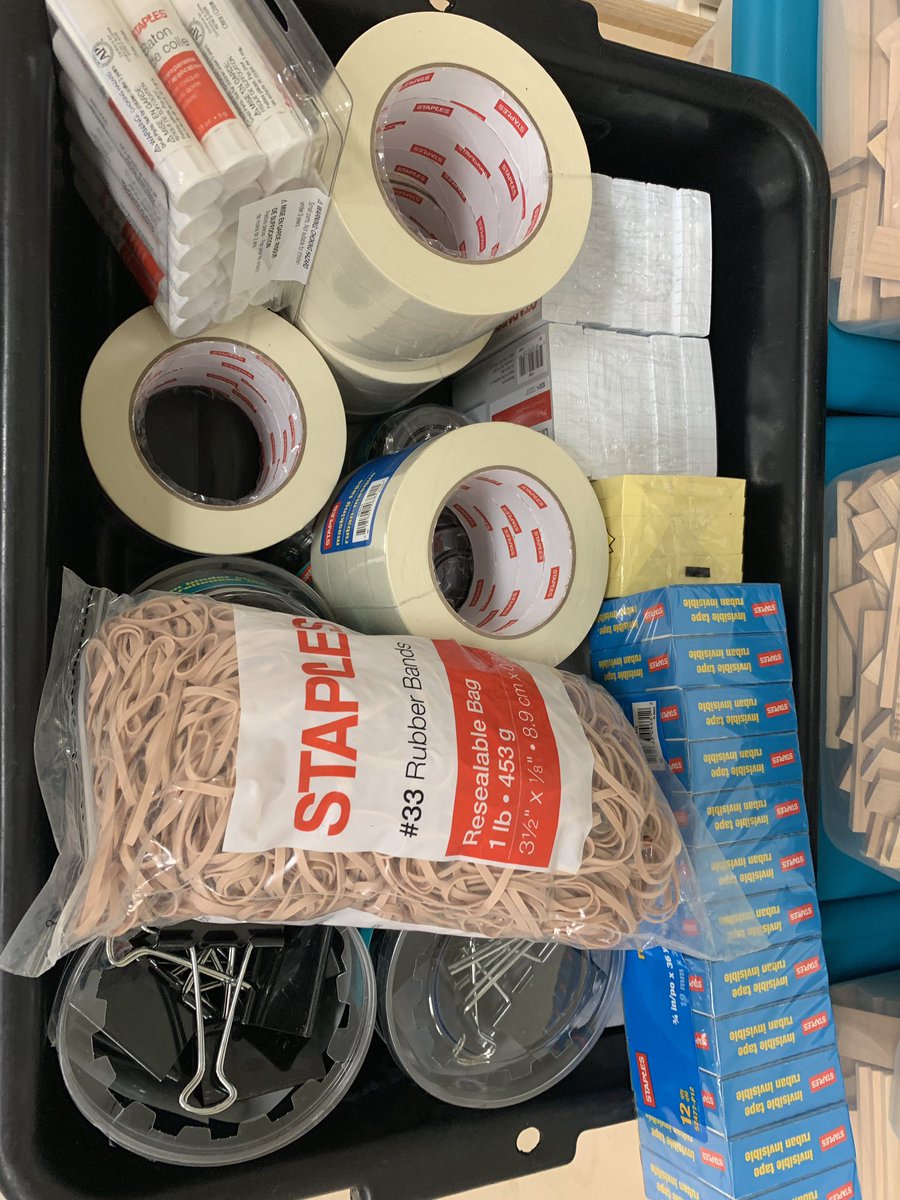 mel_wright65's tweet photo. Thank you so much to parent that sent all these supplies to our STEAM lab! You rock! Keep it coming!@ShilohValElem @SusanRodgersS4 @SVES_AP @ShilohValleyPTA #BetterTogether #STEAMrocks https://t.co/3LyWa9O6Dq