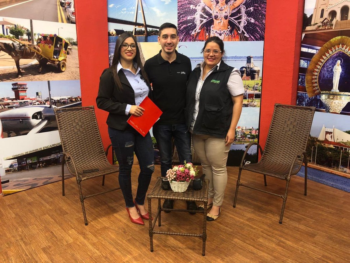Hoy estuvimos en Sur TV hablando sobre lo que se viene este sábado 07 de setiembre, la #FeriaDeEmprendedores en la playa San José de #Encarnación. 😃🙌🎉

¡Te esperamos desde las 16 horas!

#EmprendéParaguay #Feria #Emprendedores