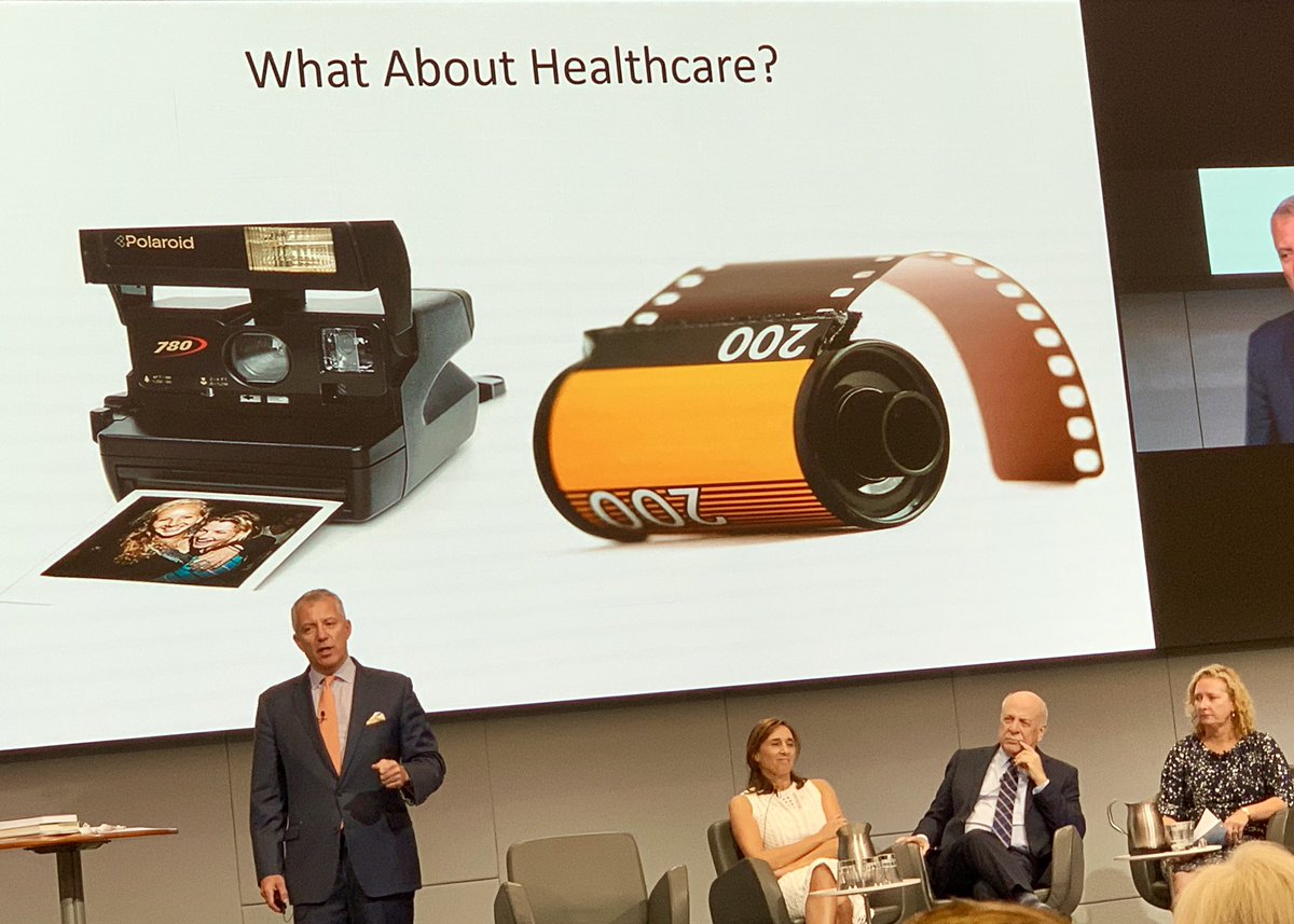 ‘Health care is here.’ Provocative take by <a href="/richardzane/">Richard Zane MD</a> on #innovation #imitation #collaboration — and the need for elimination- being bold in partnering with technology &amp; letting go of that which no longer works - in embracing organizational disruption #healhcareleadership