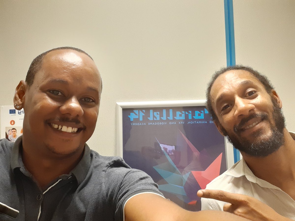 Layo_972's tweet photo. Rencontre avec un bon ami(Saïdou BERNABÉ) et l'un des fondateurs de 👨💻l'école👨💻 👨🏽🎓 @Parallel_14 👨🏽🎓 dédié au cinéma d'animation 3D des effets spéciaux numériques et du #jeuxvideo en #martinique
Tes #idées reste bien à l'image de #Parallel14 plis foss!!
@PGSchool75 @RisingOpossum https://t.co/3FJFW5XmgR