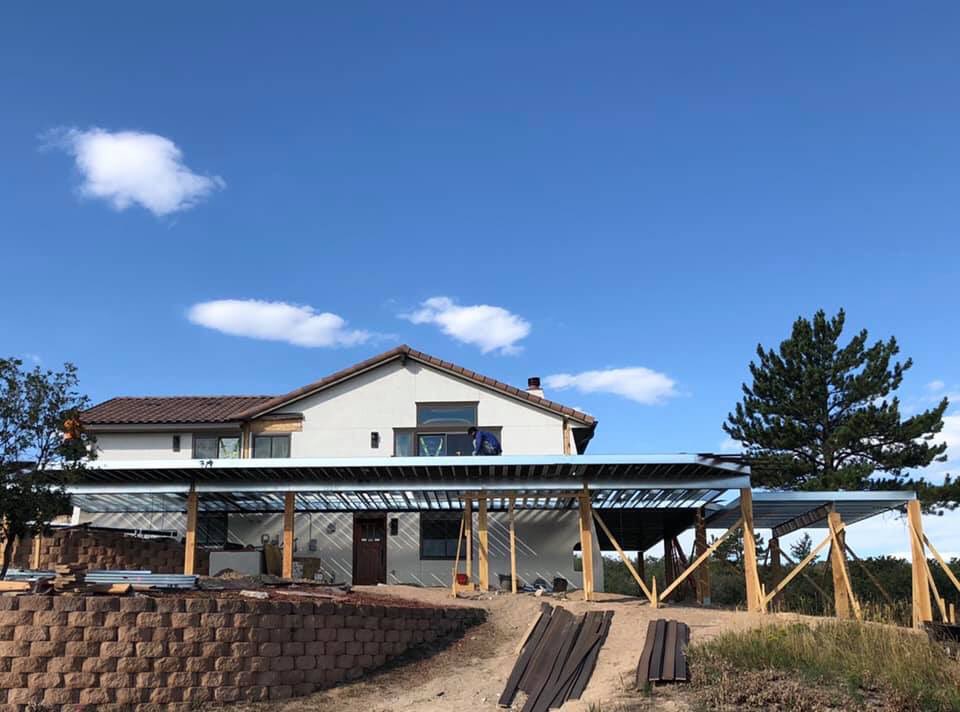 Early progress pic of a deck that is sure to be life-changing for the homeowners!
#OutdoorLiving #DeckBuilder