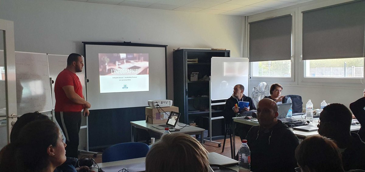 YesWeWebVT's tweet photo. Ce soir c'était infographie !
Merci à @AGhelem_Dev pour qui l'infographie est comme le code, une grande passion.
#infographie #presentation #YesWeWeb https://t.co/7dtcTXosNT