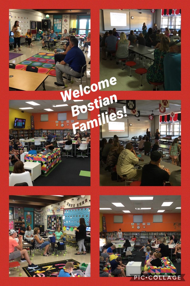Great night with Bostian families at Curriculum Night 2019-20!  Let’s have a GREAT year!