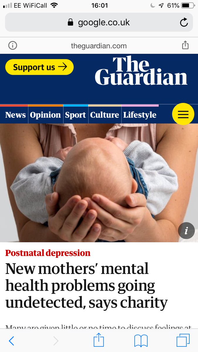 c_lowenhoff's tweet photo. Health visitors, GP’s and midwives all have an important part to play in identifying and supporting mothers with mental health problems. @theRCN @iHealthVisiting https://t.co/IczragdVw4