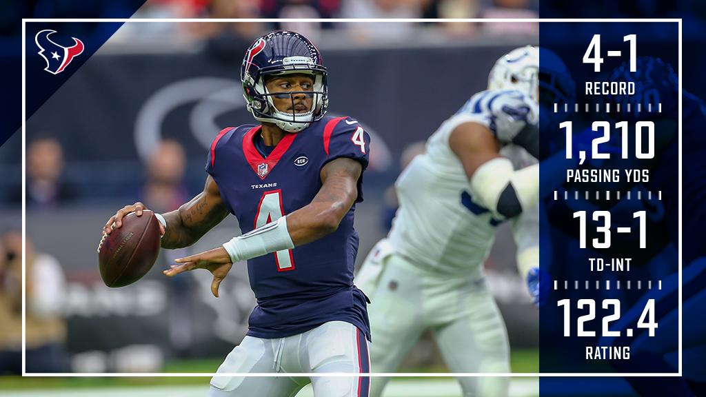 Texans PR on Twitter "In 5 career primetime games, Texans QB