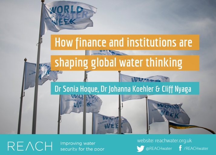 reachwater's tweet photo. Finance and institutions were key themes at this year's #WWWeek. Dr @sonia_hoque, Dr @JohannaKoehler and @Cliff_Nyaga share key messages from the week, highlighting priorities for the sector going forward. #SDG6 #watergovernance
https://t.co/2RpYuoTVc8 https://t.co/23AKAqKo1z