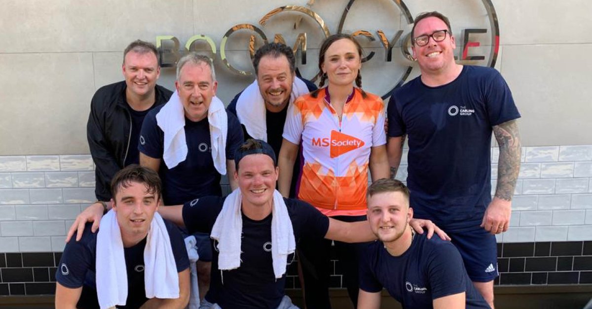 We did it! A few photos from the brilliant ‘Boom Challenge’ our team took part in with MACE GROUP LIMITED, a few sore muscles today but worth the pain. There is still time to contribute to the fundraising efforts at bit.ly/2luu5fI. 

#fundraising #MSSociety #BoomCycle