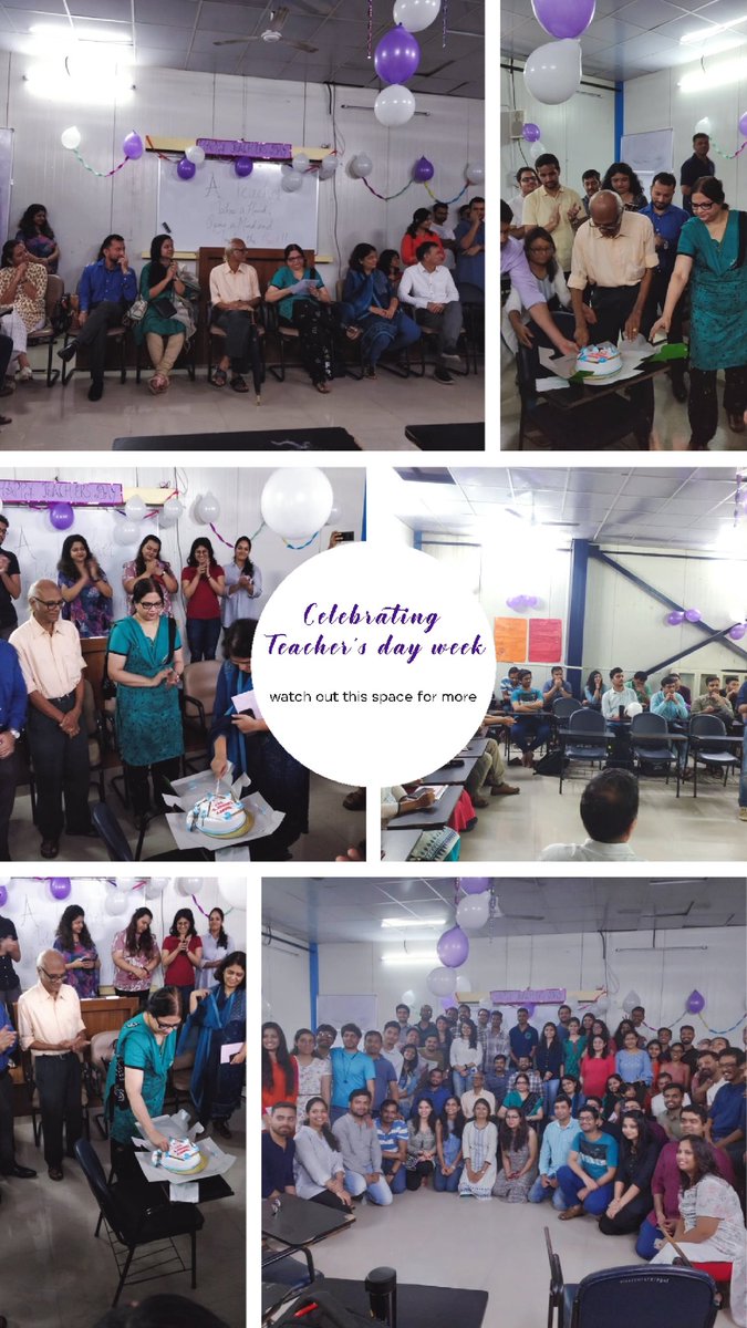 TISSODCL's tweet photo. As ODCL batch celebrates the teacher's day week, we take this opportunity to thank our professors for being our role models and heroes.
For more, watch out this space . 
#ODCL #futureleadersofOD https://t.co/b6o91KEyqk