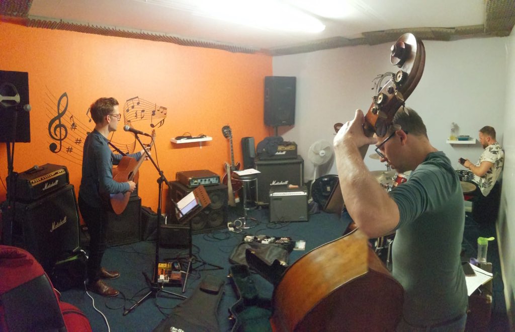 The full band rehearsals for the Routes album launch are going very well. Can’t wait to play these songs with such awesome people at <a href="/BackhausAndCo/">Backhaus&Co</a> in <a href="/FargoVillage/">FarGo Village</a> on 13th September! <a href="/wesfinch/">wesley finch</a> <a href="/mrtimbowes/">Tim Bowes</a> <a href="/MsGloriaSunset/">Gloria Sunset</a> and JP! (Ps the gig has SOLD OUT!)