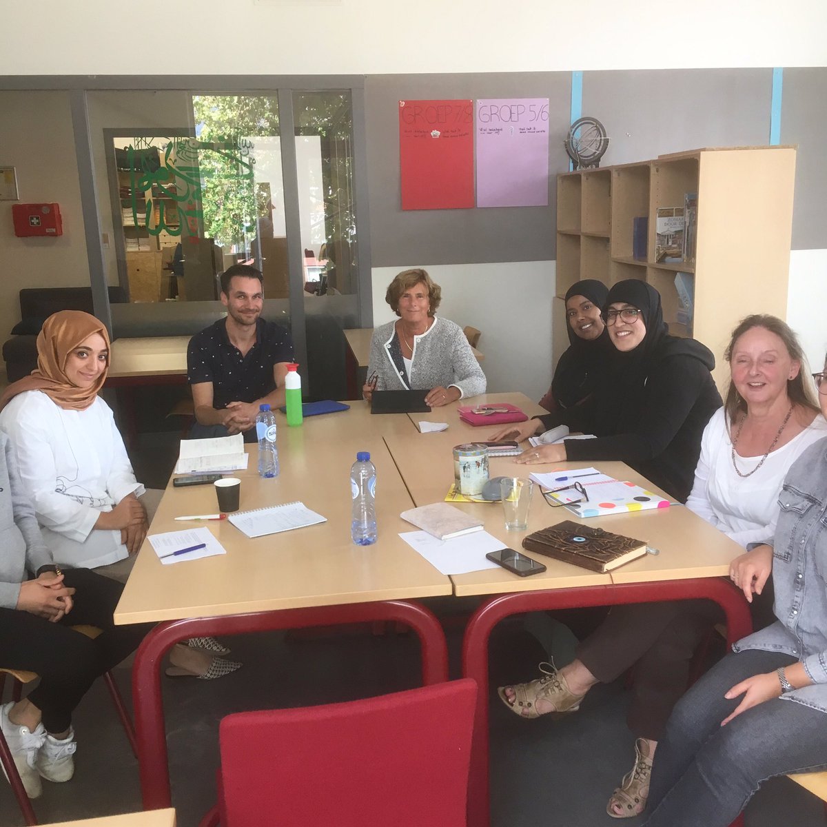 HenkvanBeuseko1's tweet photo. #PassendOnderwijs : in gesprek met islamitische basisschool #Bedir in #Uden. Onderzoeken welke mogelijkheden er zijn van een #mediumsetting samenwerking met #Kentalis. Mooie vervolgafspraken gemaakt!! https://t.co/Cok0dT5Smt