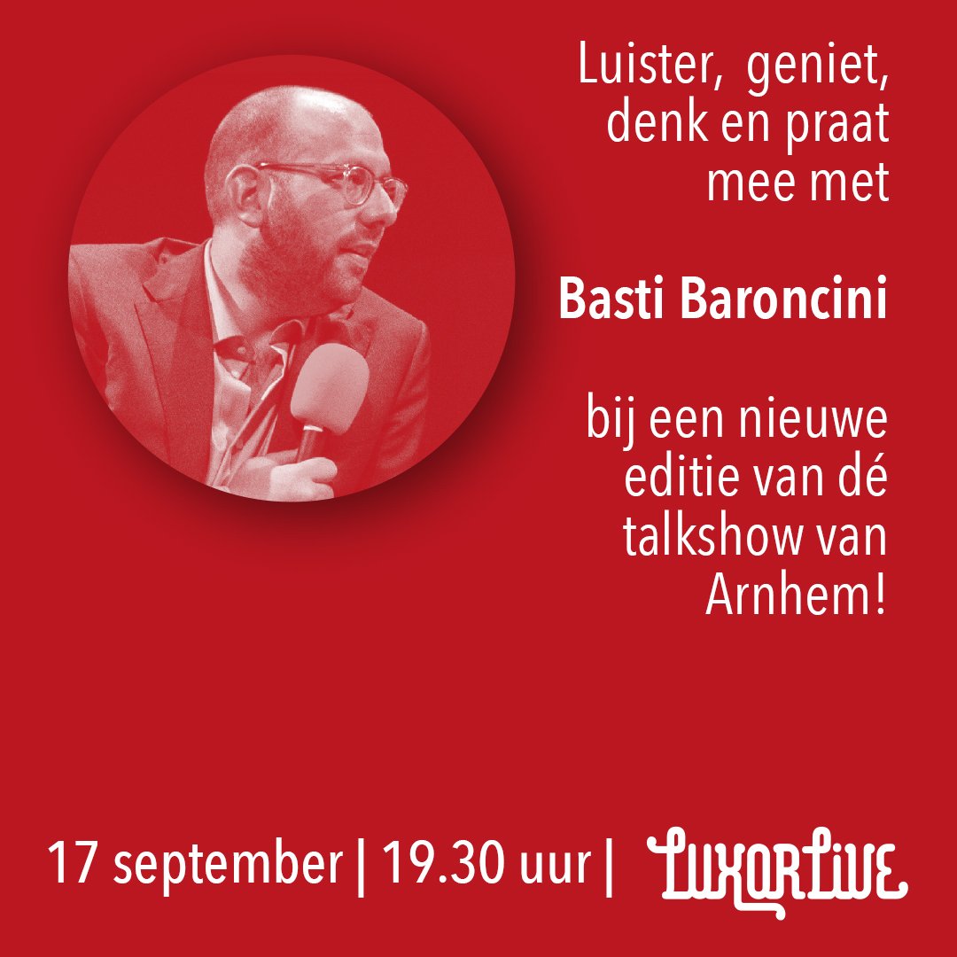 HermanCentraal's tweet photo. Dé #talkshow van Arnhem opent het nieuwe seizoen op 17 september met wéér een inspirerende en bruisende show. Bekijk het programma https://t.co/dO68TxC5iU en wees erbij! https://t.co/6uSr7hZgWi