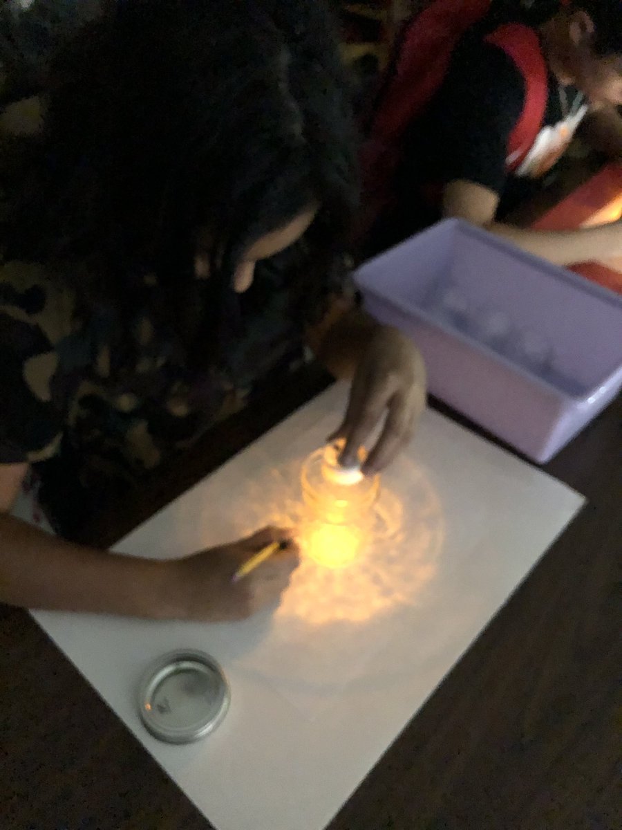 candrade1023's tweet photo. We’re having fun using light and shadows to learn about Line &amp; Shape in Art class! Nonrepresentational Art is not always easy for kiddos. This activity got their art juices flowing today! @NISDFineArts @NISDPease  #PeaseLegends https://t.co/k6SoDKKXO9