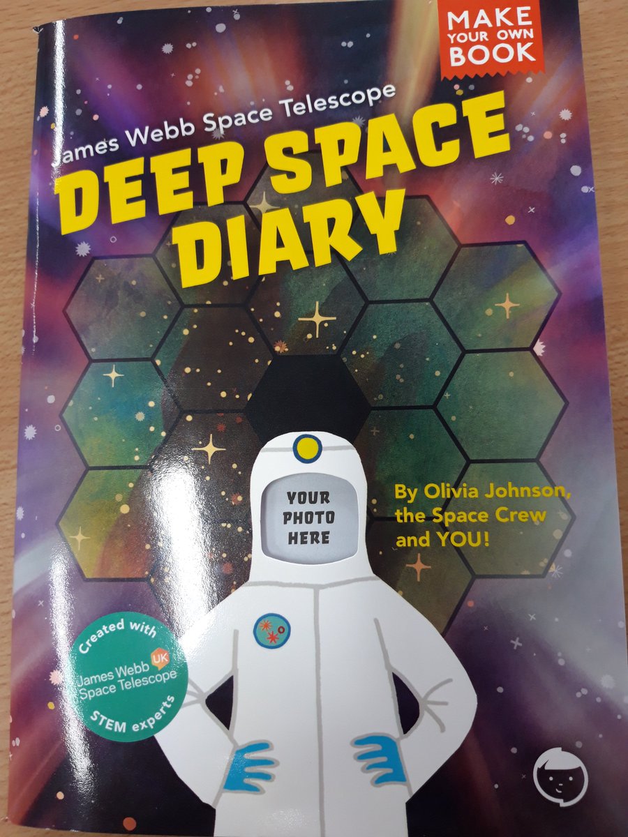 MissNPryor's tweet image. Our Deep Space #discoverydiaries arrived at @TemplarsPrimary this afternoon and I can&apos;t wait to see the great work year 5 complete with them when they do their Space topic #space #deepspacediary #jameswebbspacetelescope #primaryscience