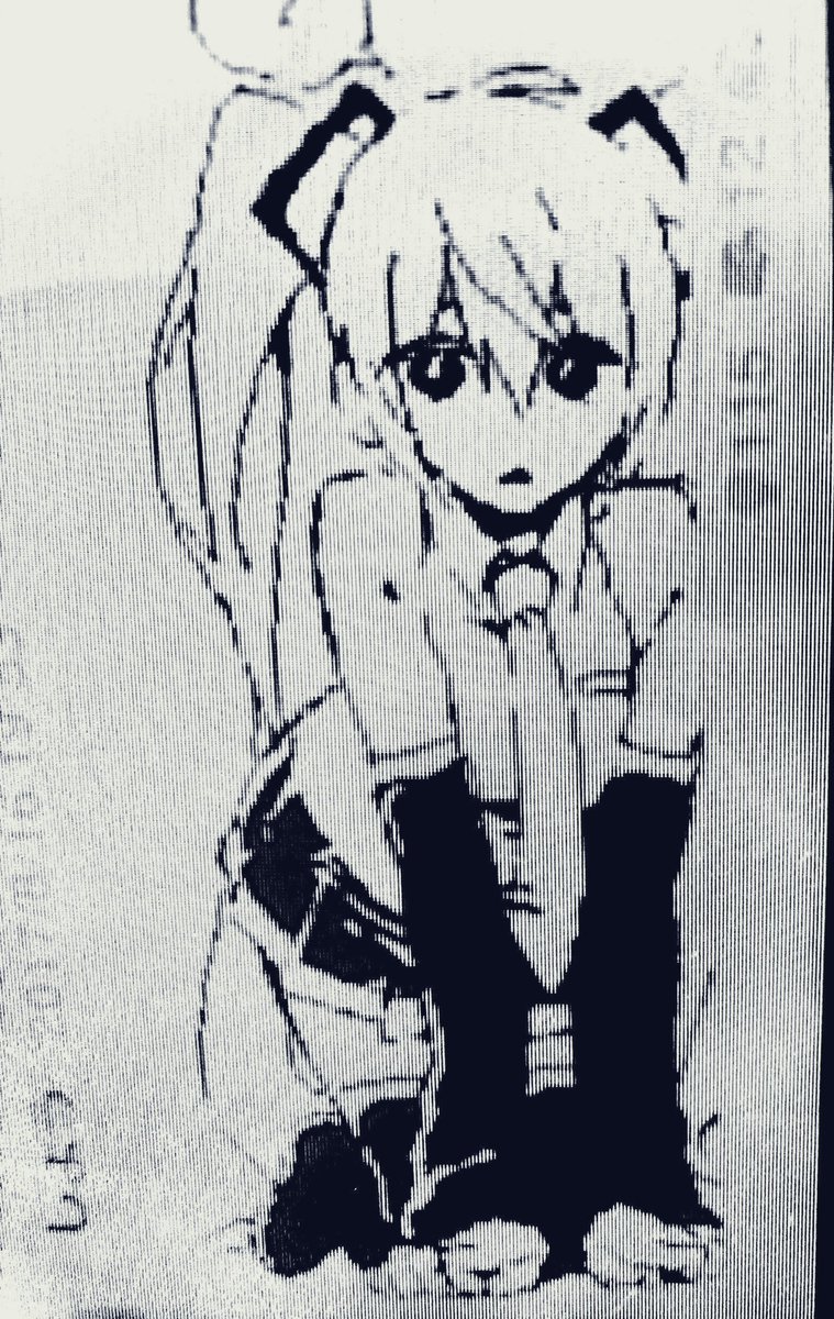 ミバ時代の絵3dsで直撮りしてあったからそれを直撮りしたのだ 