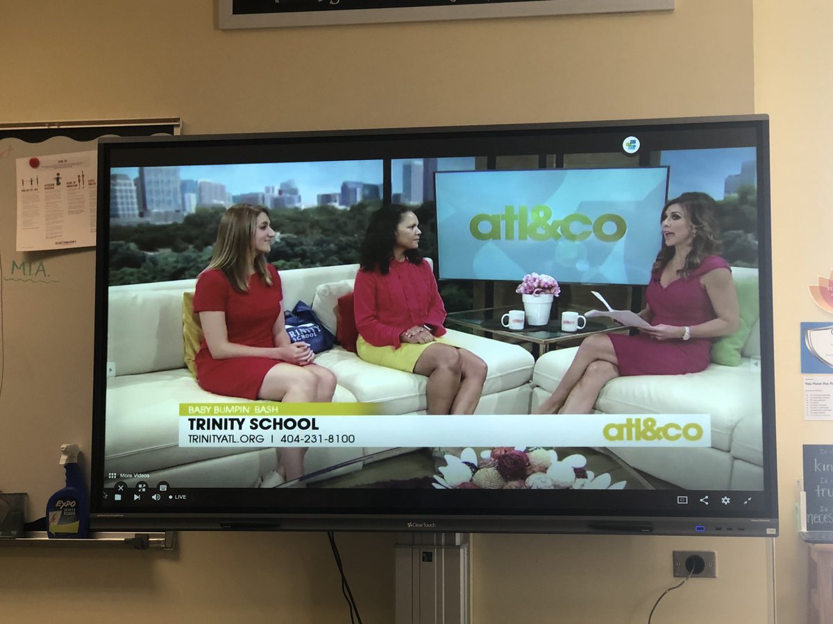 teach2connect's tweet image. Jumping for joy seeing our dear colleagues, @KAnderson_PreK &amp;amp; @rgmteach represent #trinitylearns on @11AliveNews #atlandco this morning! We love learning and sharing about all we do @trinityatl
