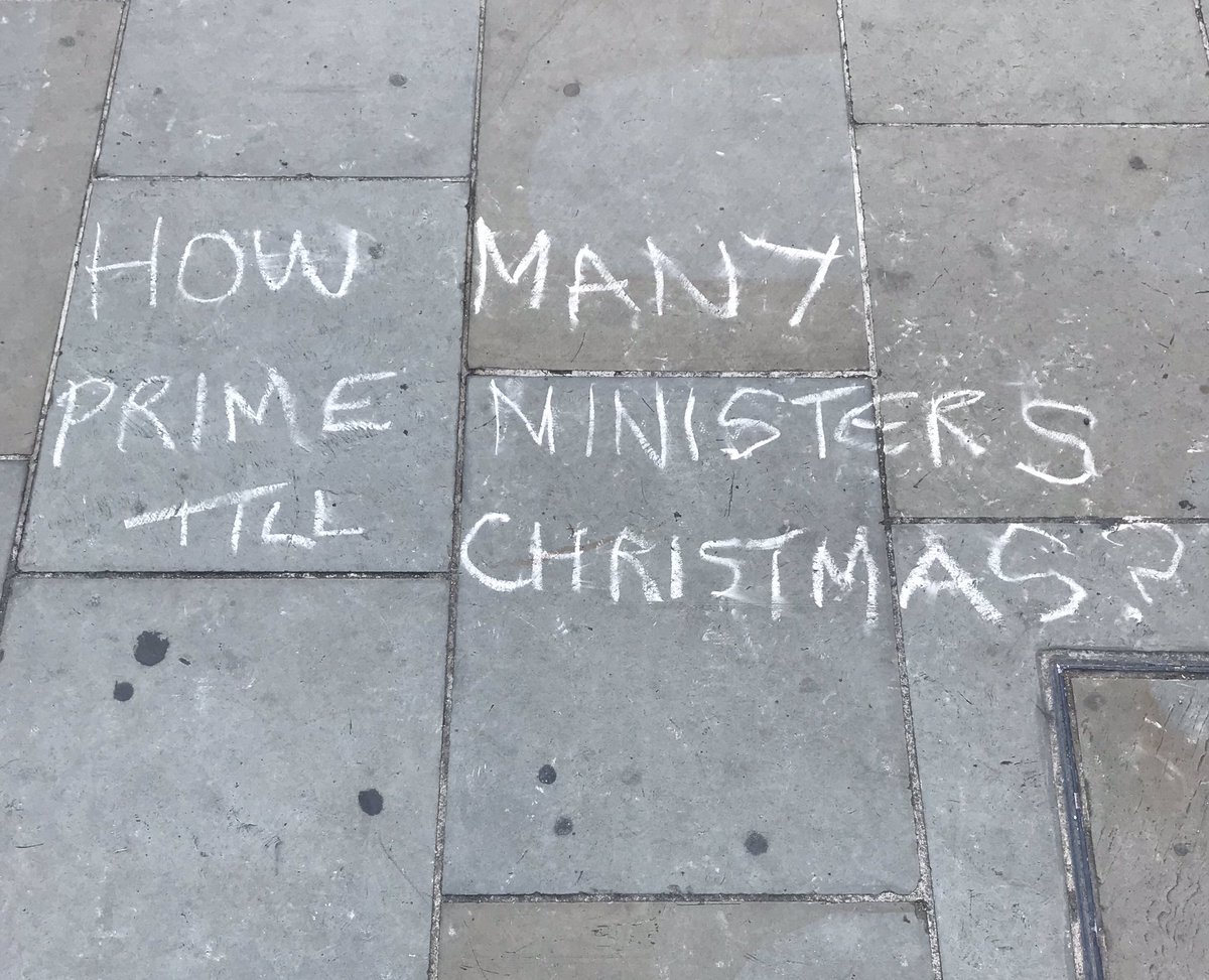 JohnRentoul's tweet image. On the pavement in Parliament Square