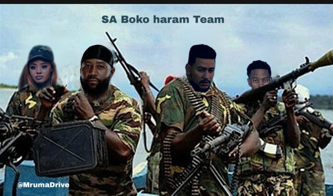 MrumaDrive's tweet photo. If Boko Haram had a team in SA😎 https://t.co/SGvXWlM0rP