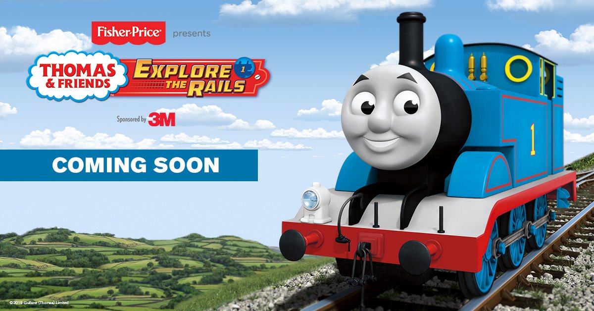 museumofscience's tweet photo. Thomas &amp; Friends™: Explore the Rails is on its way to the Museum and is arriving on September 21! #ExploreWithThomas

https://t.co/jB6E9x5nji https://t.co/vbFybm8StH