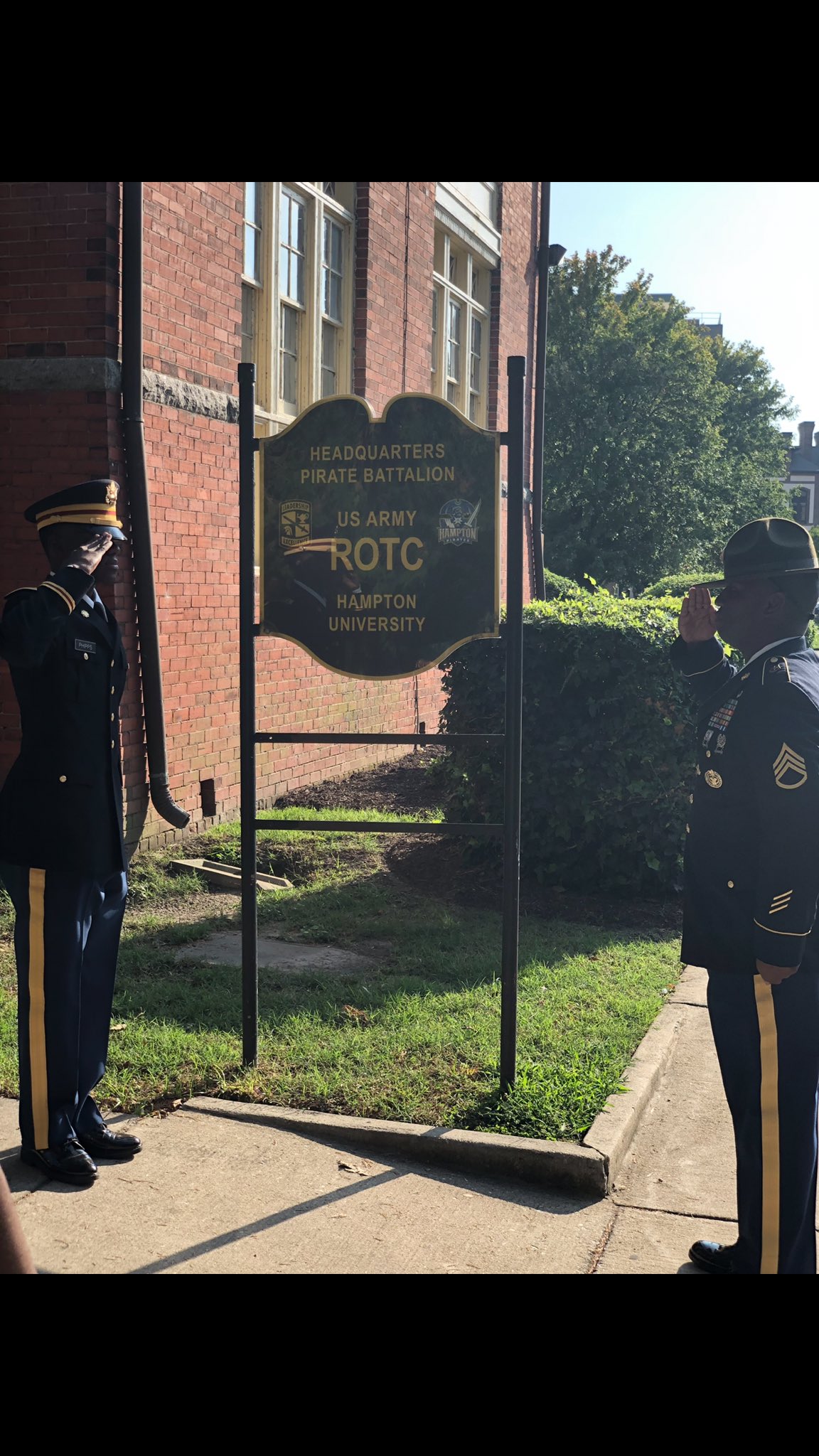 Hampton University Army ROTC on Twitter "We would like to recognize