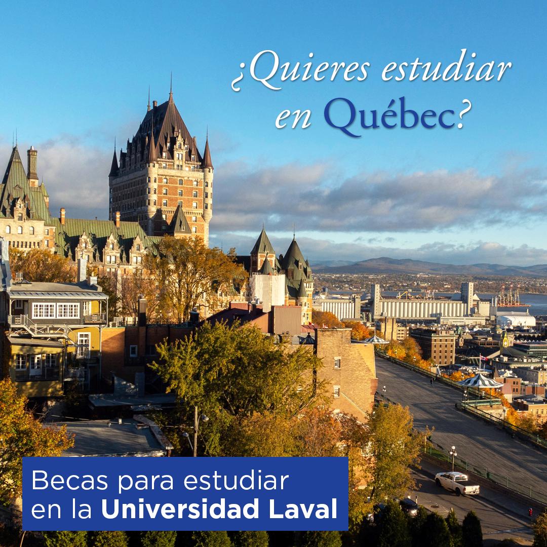 ¿Quieres estudiar en Québec? La Universidad Laval (ow.ly/nYIB50vY0wp) anuncia el ofrecimiento de 400 becas. 🙌

Para más información, visita:
ow.ly/WLmZ50vY0wo?

#quebec #estudiarenquebec #becas #bourses