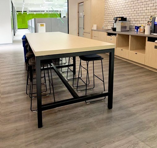SpecFurniture's tweet photo. With 3 heights, a variety of lengths, and a multitude of finish options, Factory is the solid choice when it comes to collaborative #breakroom tables.
Check out all three heights: https://t.co/opWMA6hujm
#SpecFurniture #CollaborativeTable #WorkspaceDesign #Cafeteria #Factory https://t.co/HBerE9NbiT