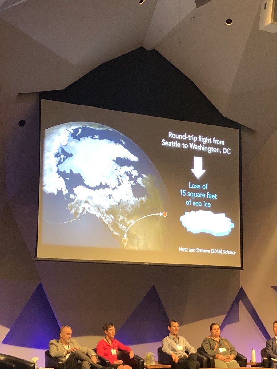 Clearly I travel too much. Presentation on melting sea ice by Matthew Druckenmiller from <a href="/NSIDC/">National Snow and Ice Data Center</a> at the #arcticfutures2050 conference.