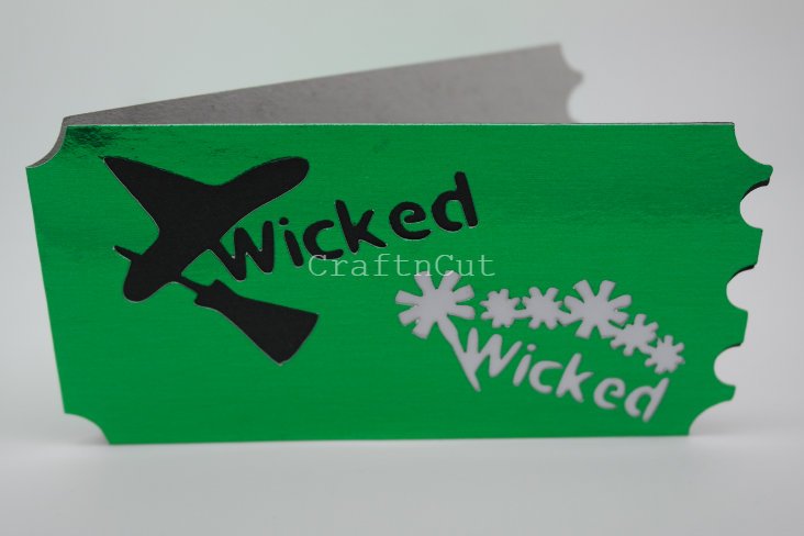 Excited to share the latest addition to my #etsy shop: Wicked ticket holder etsy.me/2LjZbRu #art #drawing #music #svg #digitalfile #musicalticket #svgwicked #digitalfilewicked #musicalsvg