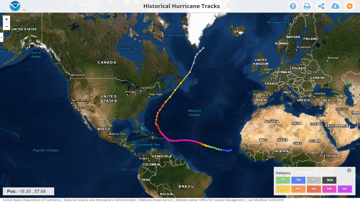 268Weather's tweet photo. #SeptemberRemember: Sep 5-6, 1995 - 24 years ago today, #Hurricane_Luis decimated #AntiguaAndBarbuda and nearby #LeewardIslands. Easily our most costly disaster - estimated at around $350 million USD. https://t.co/B00qAhfF06 https://t.co/oeaP3ZfZxC