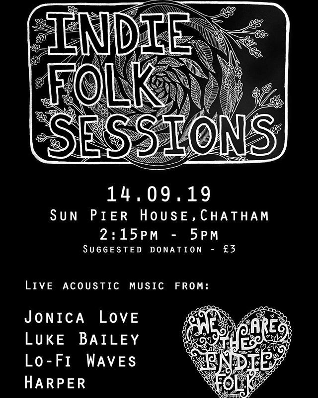 RachelLowrie2's tweet photo. Next @indiefolksessions is @sunpierhouse on Saturday 14th September. 2.15-5pm.
.
Come along for some wonderful music from Jonica Love @tjonica #lukebailey @lofiwaves and #harper @w_harperuk..
.
£3 suggested donation
.
We have the whole tearoom space at sun pier. That beautif… https://t.co/6AibMfxysi