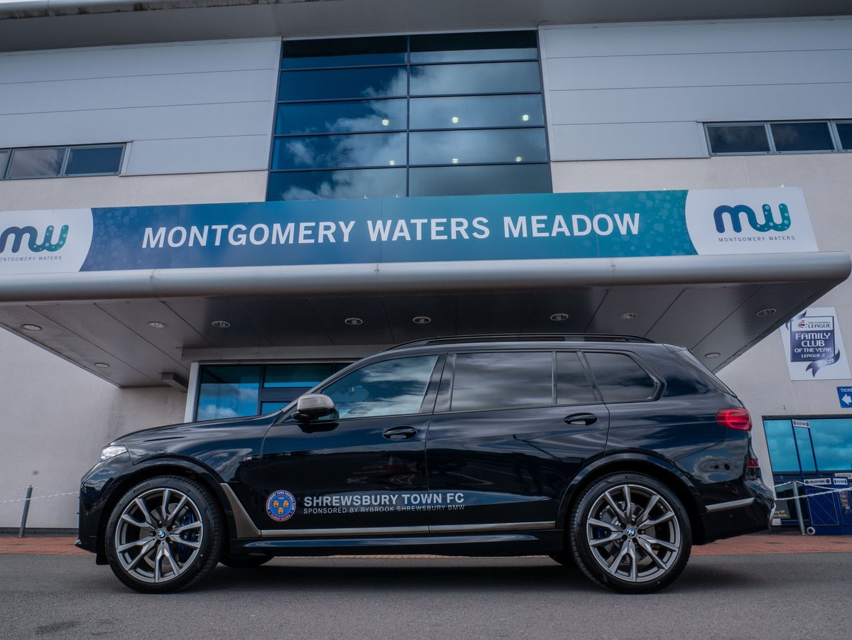 The transfer deadline may have passed but that hasn't stopped us from transferring @shrewsweb CEO Brian Caldwell into this stunning brand new BMW X7 M50D!

It is a true pleasure to continue to support such a fantastic club full of brilliant people.

Enjoy the new car!