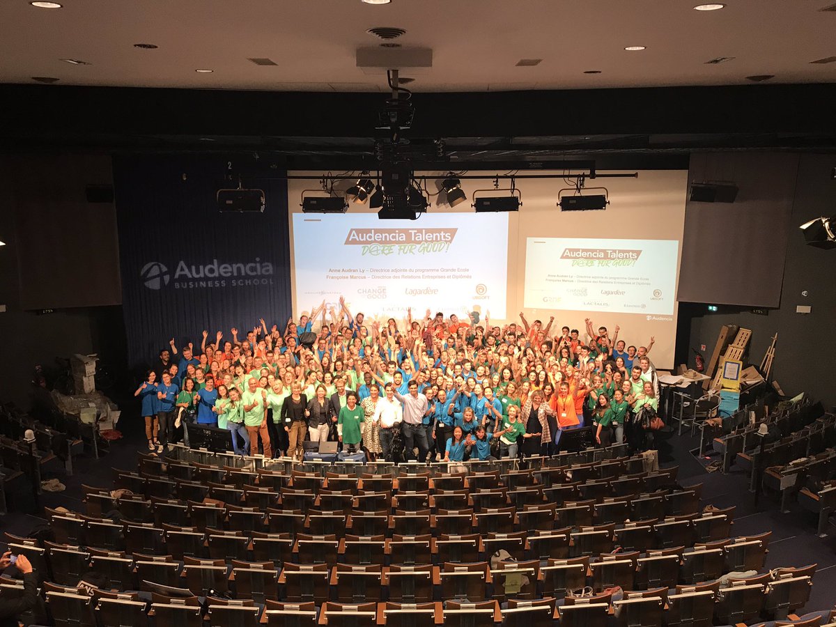 #AudenciaTalents - Clap de fin pour ce séminaire de rentrée programme Grande École ! Merci à tous : étudiants, coachs, entreprises et membres du personnel impliqués pendant ces deux journées intenses ! 🙌👏