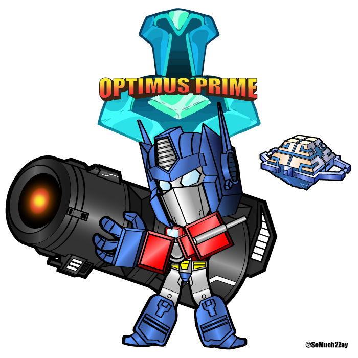 IMustZay's tweet photo. Decided to give #OptimusPrime a metallic "retouch". 🤖
#Brawlhalla #BrawlhallaArt #Drawhalla #Transformers https://t.co/tm9klwTTBp