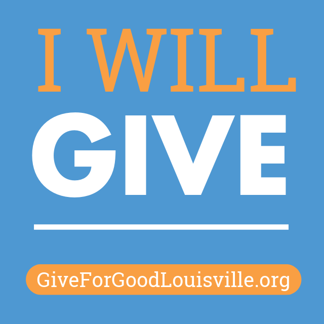 cflouisville's tweet photo. One week until the biggest day of local giving! Share this post to tell your friends that you are participating in #GiveForGoodLou. 

Together, we can make an impact. #BeAForceForGood

Will you give? https://t.co/YrSzB7ZkR0 https://t.co/XSXJdO65t0